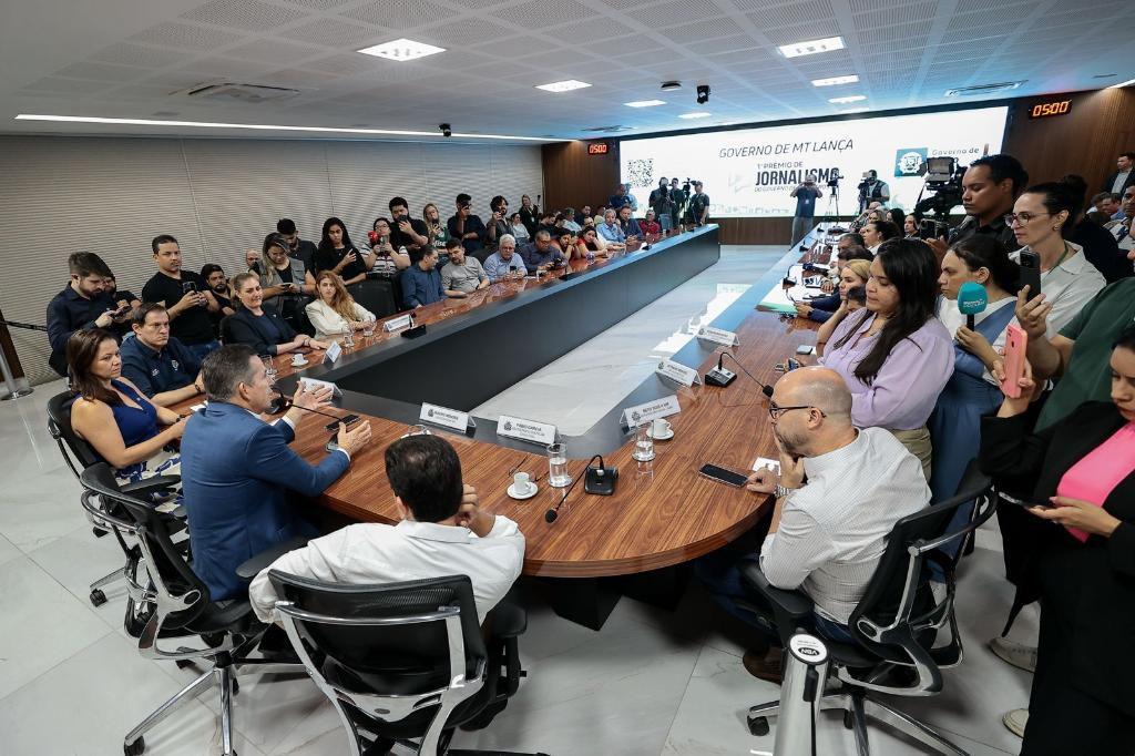Governo de MT abre inscrições para 1ª edição do Prêmio Anual de Jornalismo; vencedores podem ganhar até R$ 50 mil