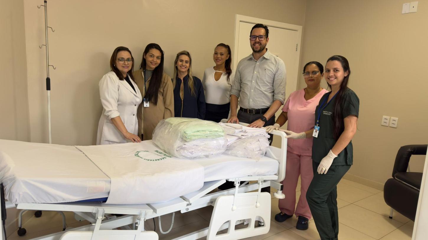 Secretaria de Saúde promove renovação do enxoval da rede hospitalar