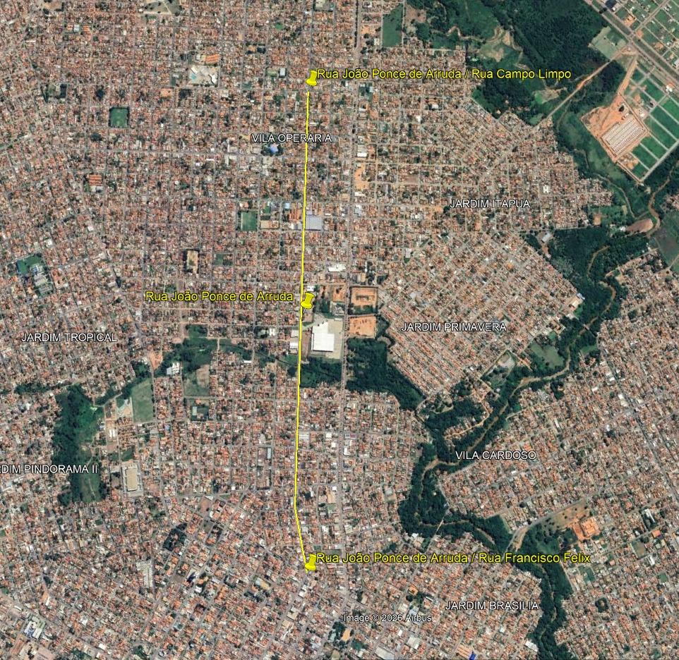Avenida João Ponce de Arruda terá interdições durante 20 dias para aplicação de microrrevestimento