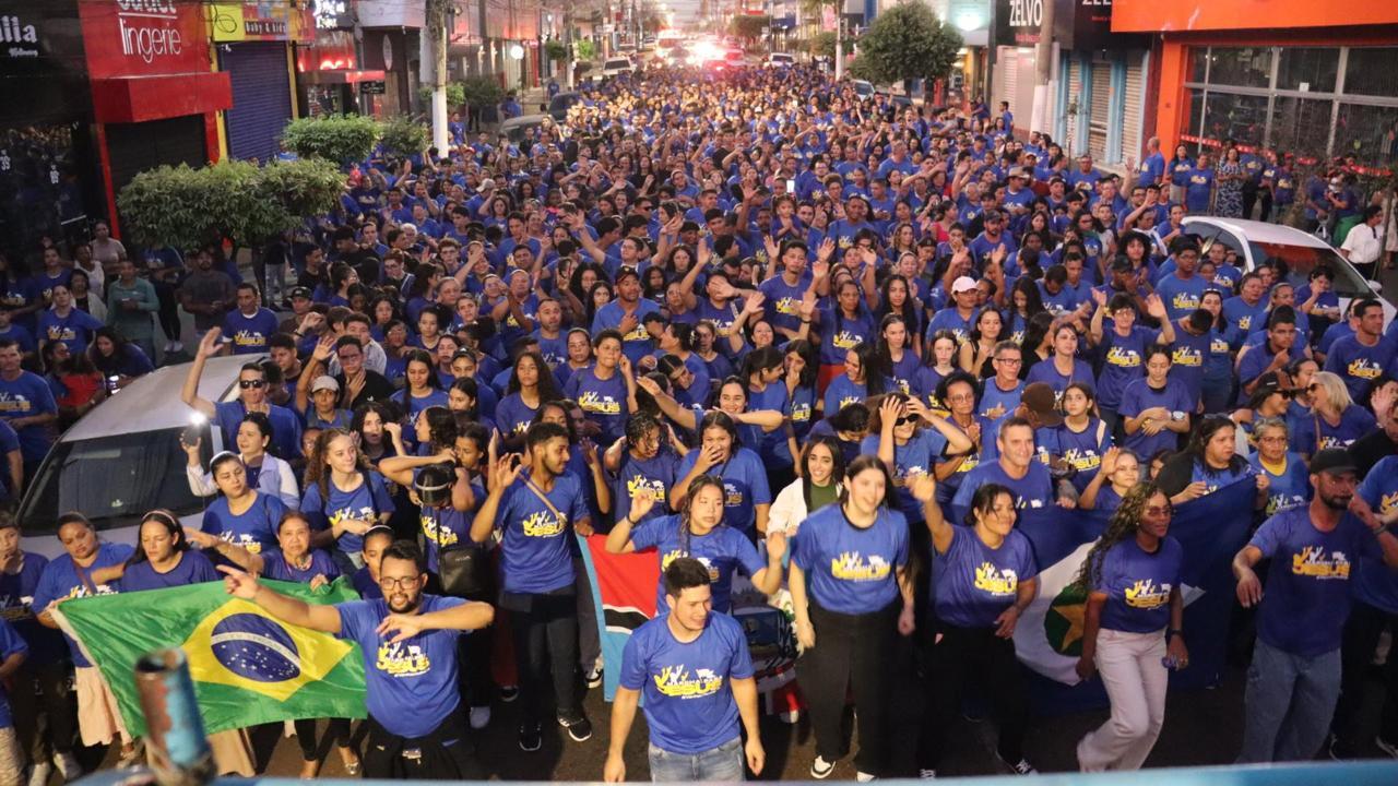 Com a presença de Fernandinho, Marcha para Jesus reunirá milhares de famílias neste sábado em Rondonópolis