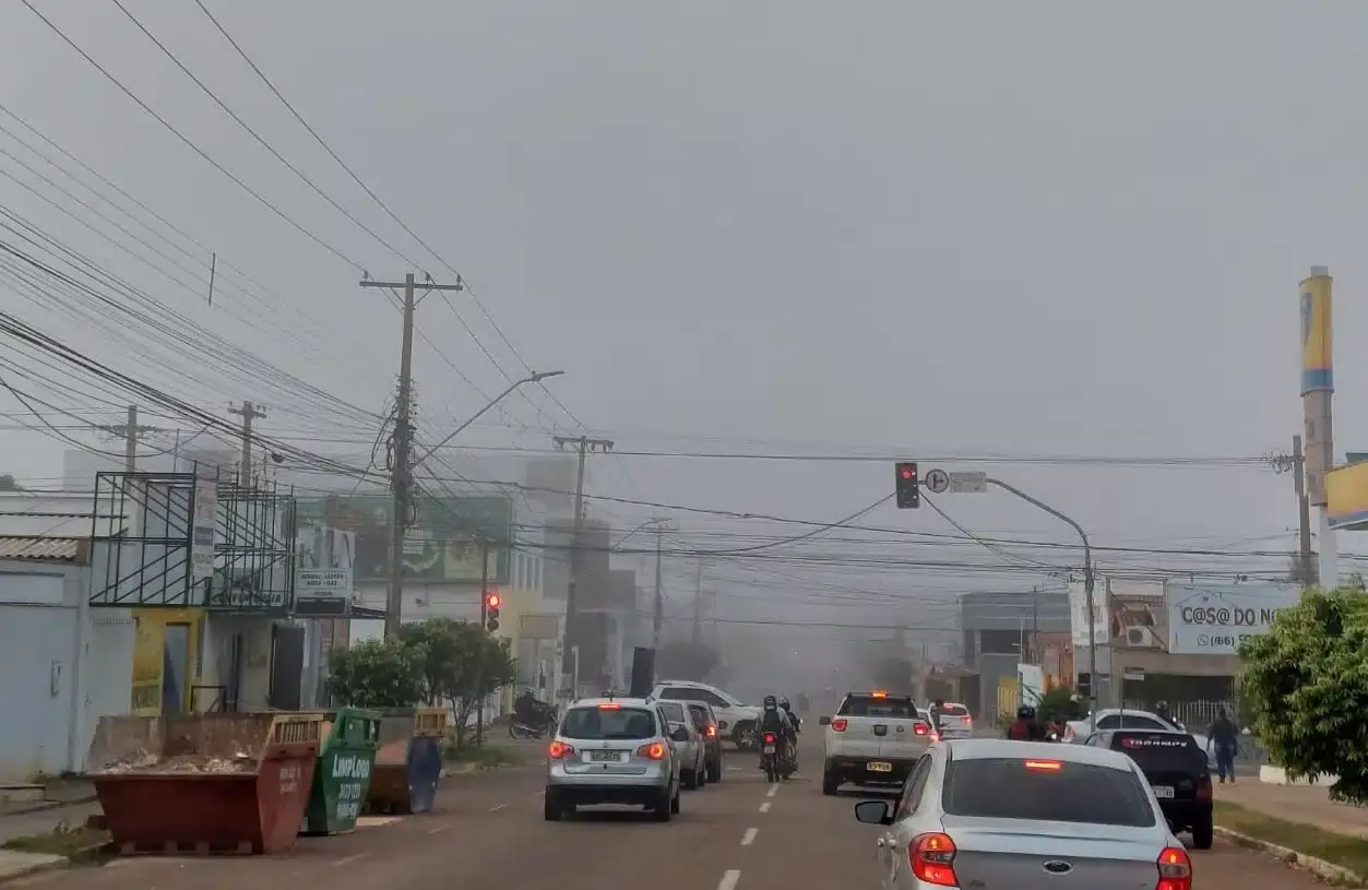 Frente fria derruba temperaturas em Rondonópolis neste fim de semana