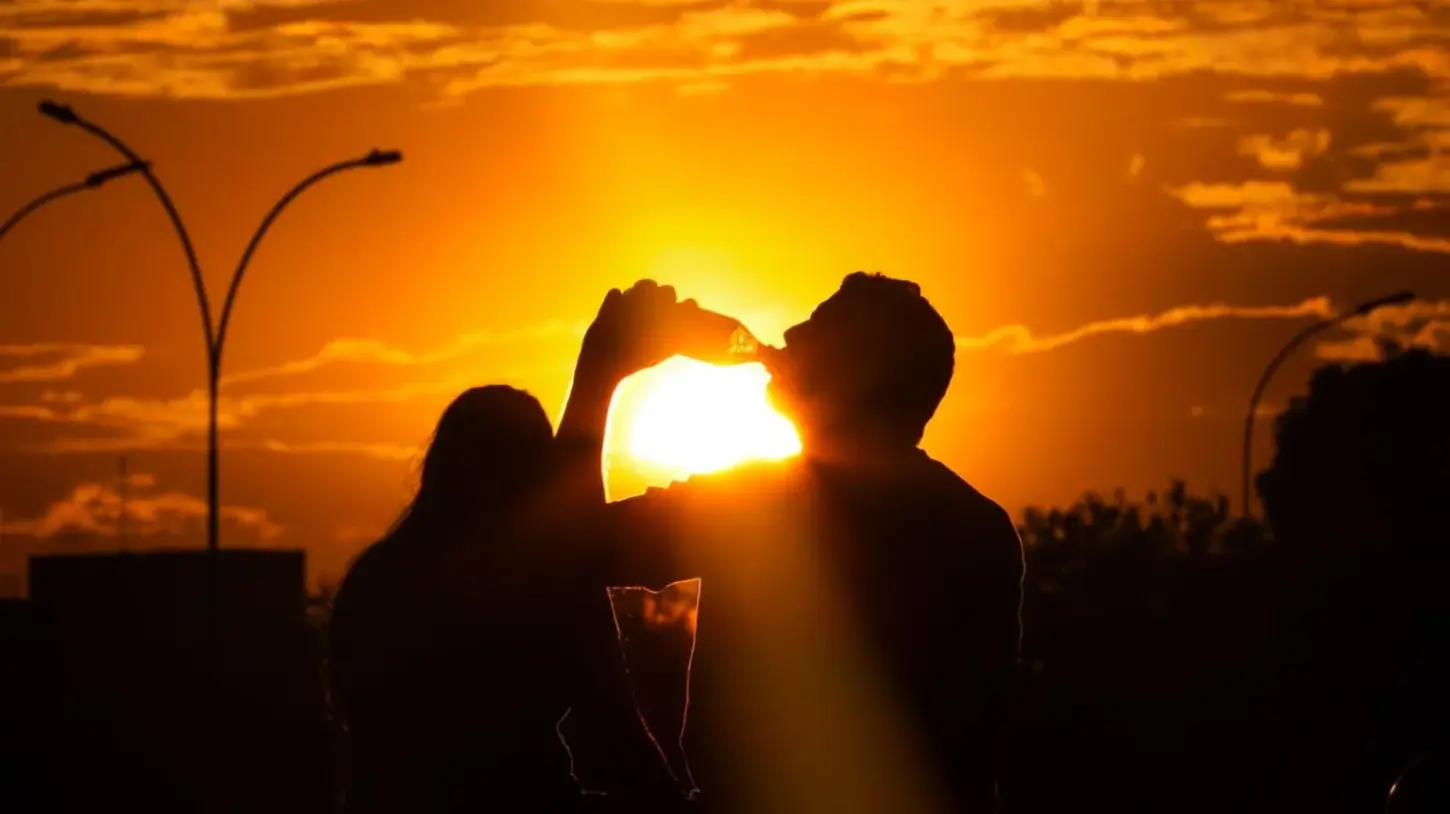 Agosto termina com contrastes extremos e calor de até 41ºC