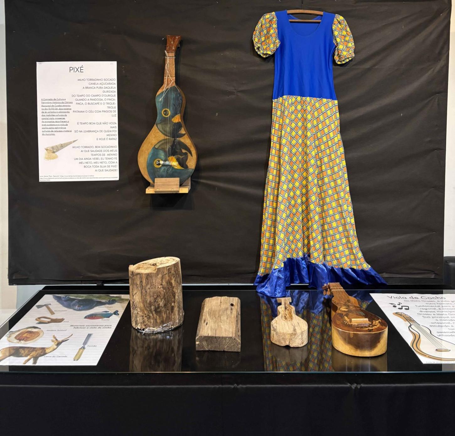 Exposição “Patrimônio Material e Imaterial – da Arquitetura à Música” ocupa Rosa Bororo até 25 de novembro
