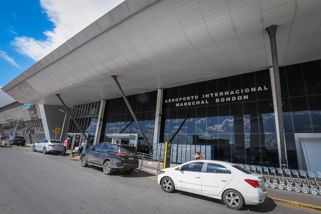 Pneu de avião estoura durante pouso e afeta seis voos no Aeroporto Marechal Rondon