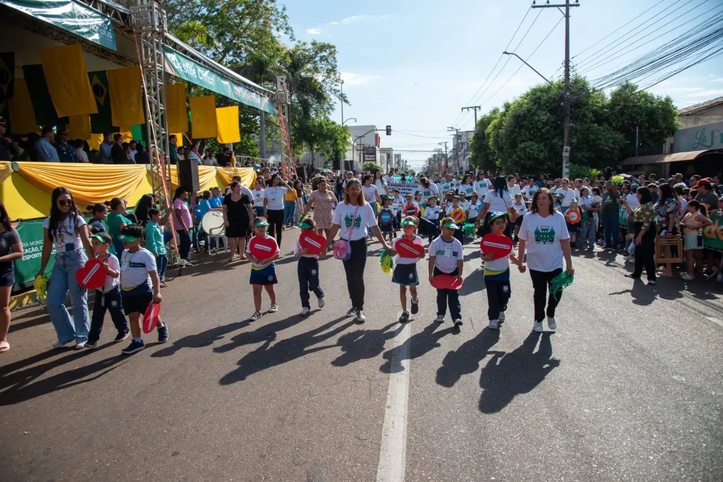 Desfile de Sete de Setembro terá início às 6h30 com participação de 60 instituições em Rondonópolis