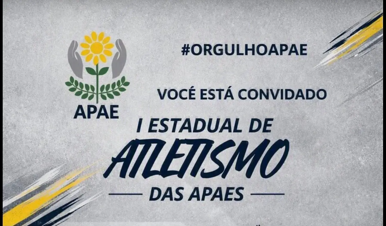 Estadual de Atletismo das APAEs com cerca de 250 atletas de Mato Grosso