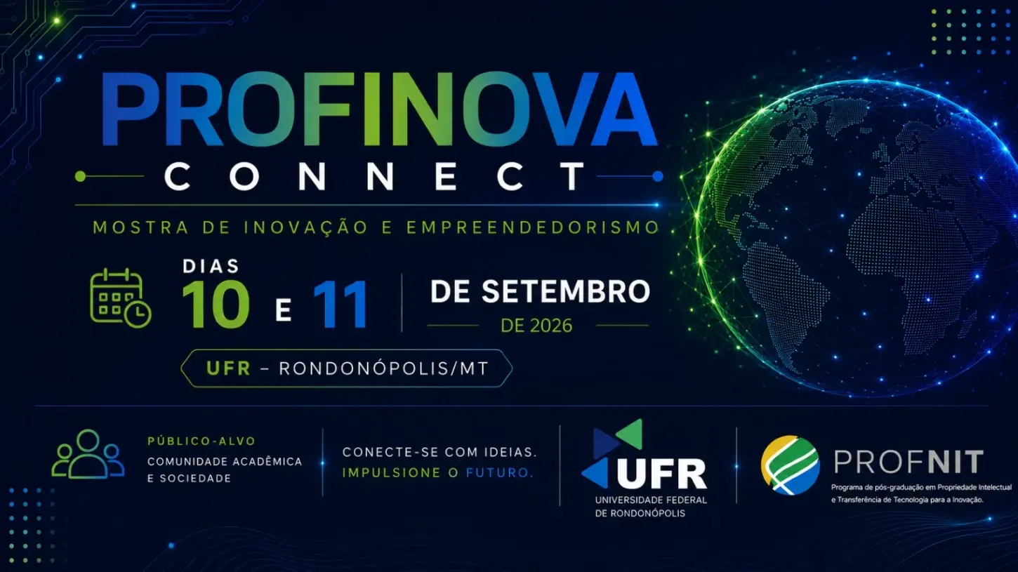 UFR promove mostra de inovação e empreendedorismo nos dias 10 e 11 de setembro