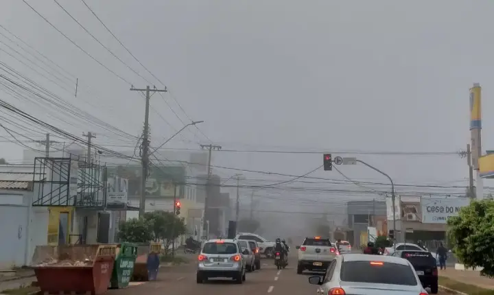 Frente fria derruba temperaturas em Rondonópolis neste fim de semana