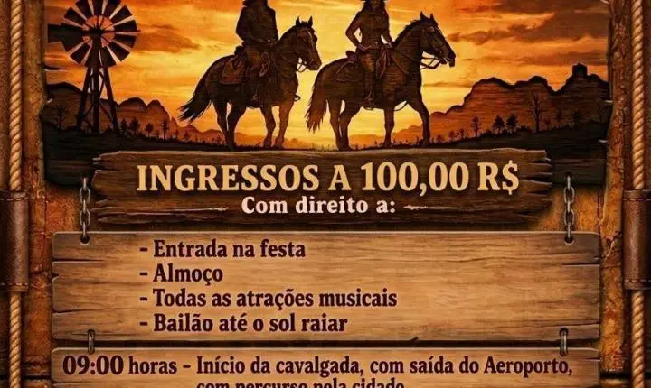 Tradição, música e cultura marcam a 1ª Cavalgada dos Patrões e Patroas em Itiquira