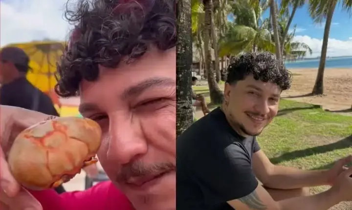 Turista de MT morre após comer caranguejo em praia de Maceió (AL)